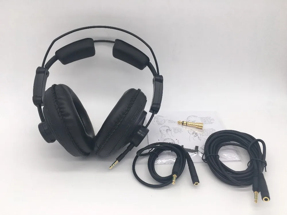 Superlux HD668B профессиональные полуоткрытые студийные стандартные динамические наушники для мониторинга для DJ музыки съемный глубокий бас