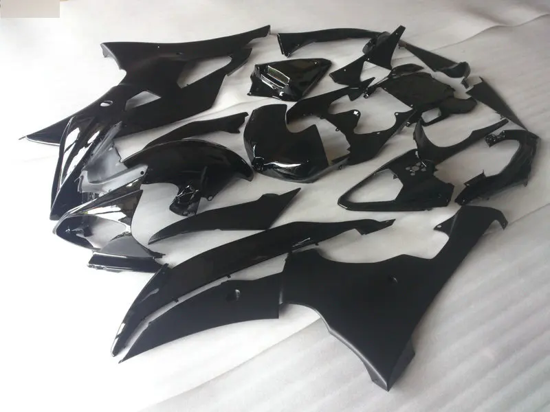 Набор обтекателей для YAMAHA YZFR6 2008 2010 2015 YZF R6 08 09 10 15 YZF600 ABS все черные Обтекатели +