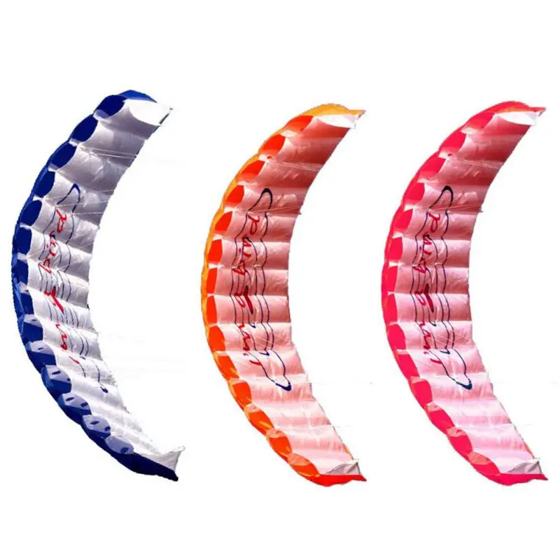 Водный спорт Fun Power двухлинейный Каскадный парашют Радужный спортивный пляжный