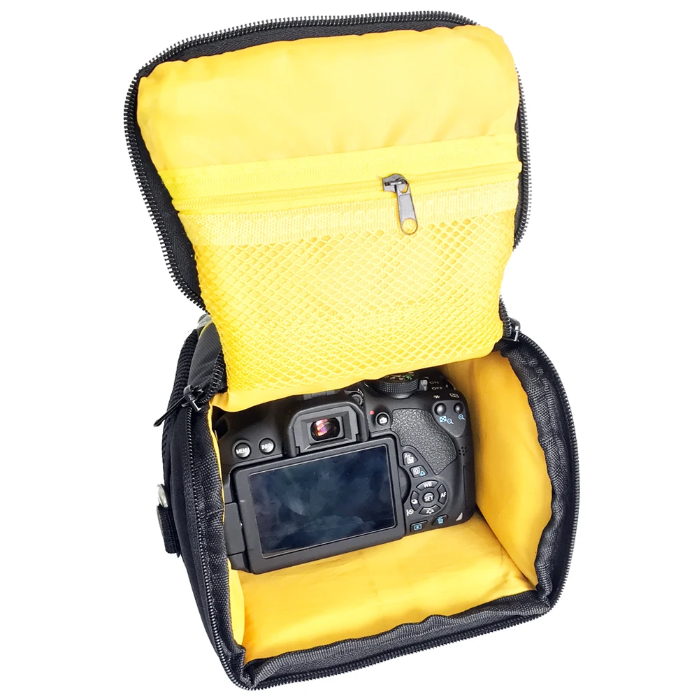 LongSteady DSLR камера сумка чехол Фото Сумка плечевой ремень для Canon Nikon sony FujiFilm Olympus Panasonic DSLR камера s