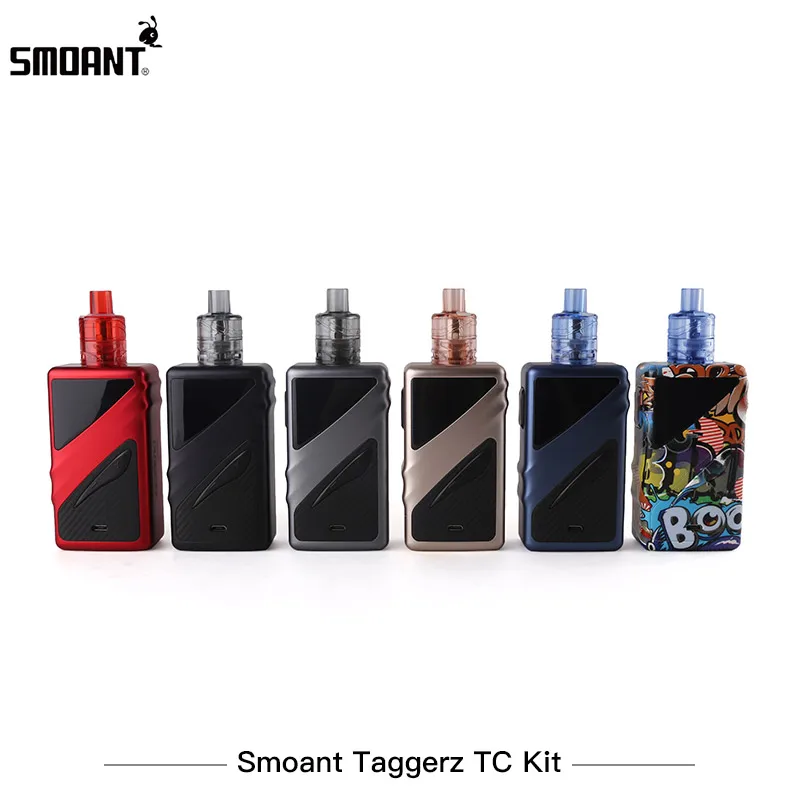 Оригинальные электронные сигареты Smoant Taggerz набор с двойной батареей 200 Вт боксмод
