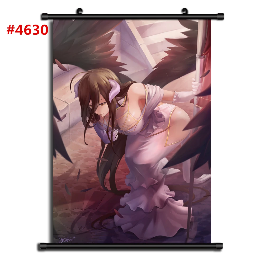 4630 Overlord Anime Manga Wall Poster Scroll Home Decoration Wall Art - Цвет: 4630