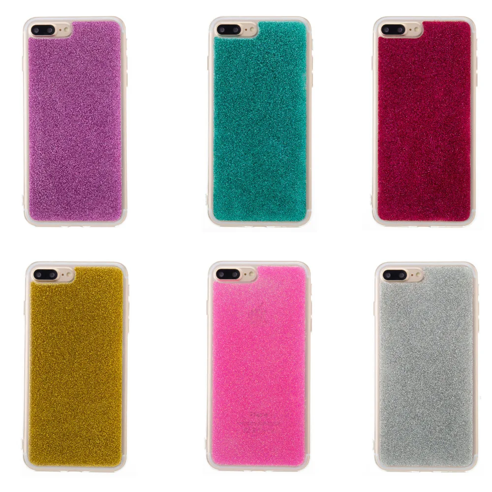 Высокое качество soft flash Косметическая пудра серии капли клея ТПУ Телефон обложка