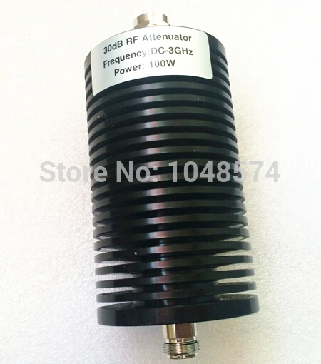 

100W 30dB DC-3GHz 50ohm N male to N female coaxial RF Attenuator