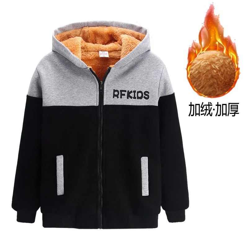 Boys coats &amp Jacket kids Zipper jackets thick Winter jacket high quality Boy Coat clothes boys sport |
