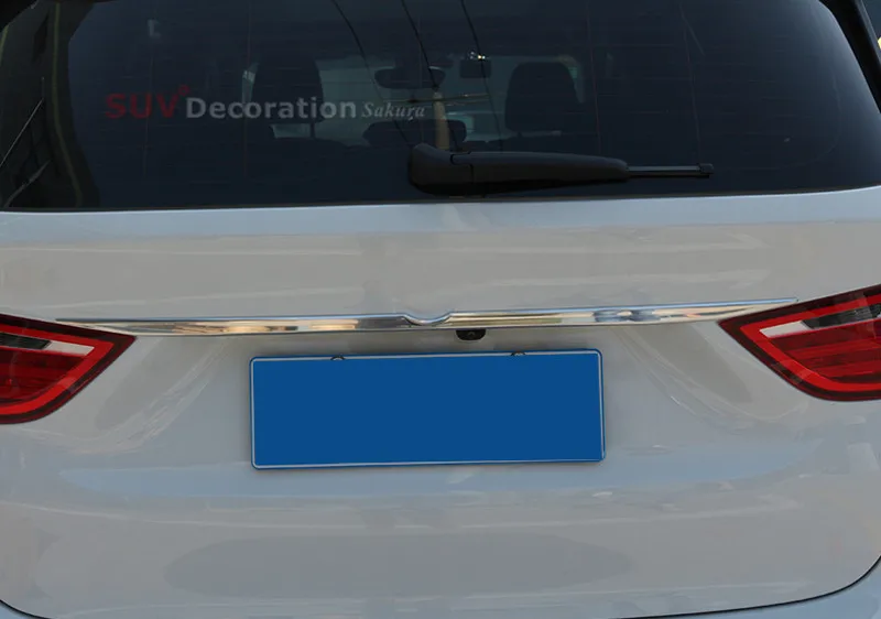 Молдинги для крышки багажника из нержавеющей стали 7 мест BMW 2 серии Gran Tourer (F46) 2015
