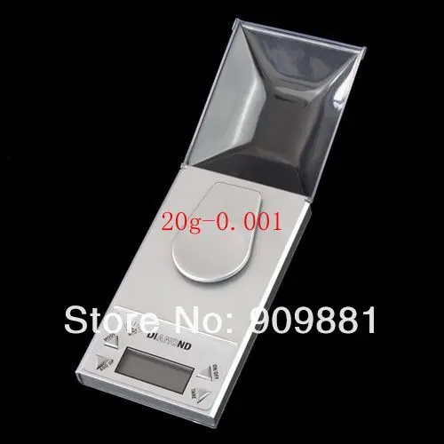 Цифровые высокоточные алмазные ювелирные весы с ЖК дисплеем 20 г/0 001 г мини для еды
