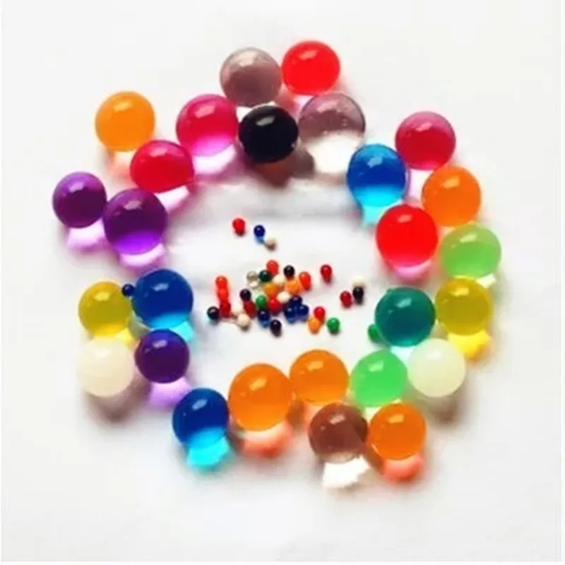 1000 частиц/лот Волшебные желейные шарики водные бусины жемчужной формы Кристалл