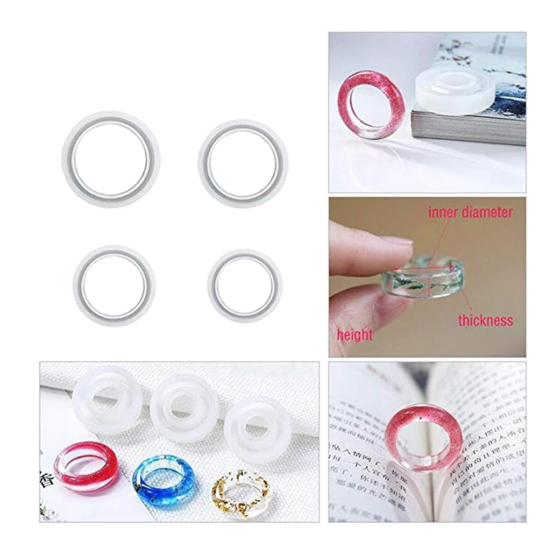 Комплект пресс форм для литья из смолы DIY силиконовая форма изготовления