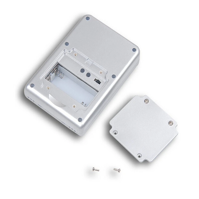 Беспроводной ЖК-цифровой домашний термометр гигрометр серебряная метеостанция