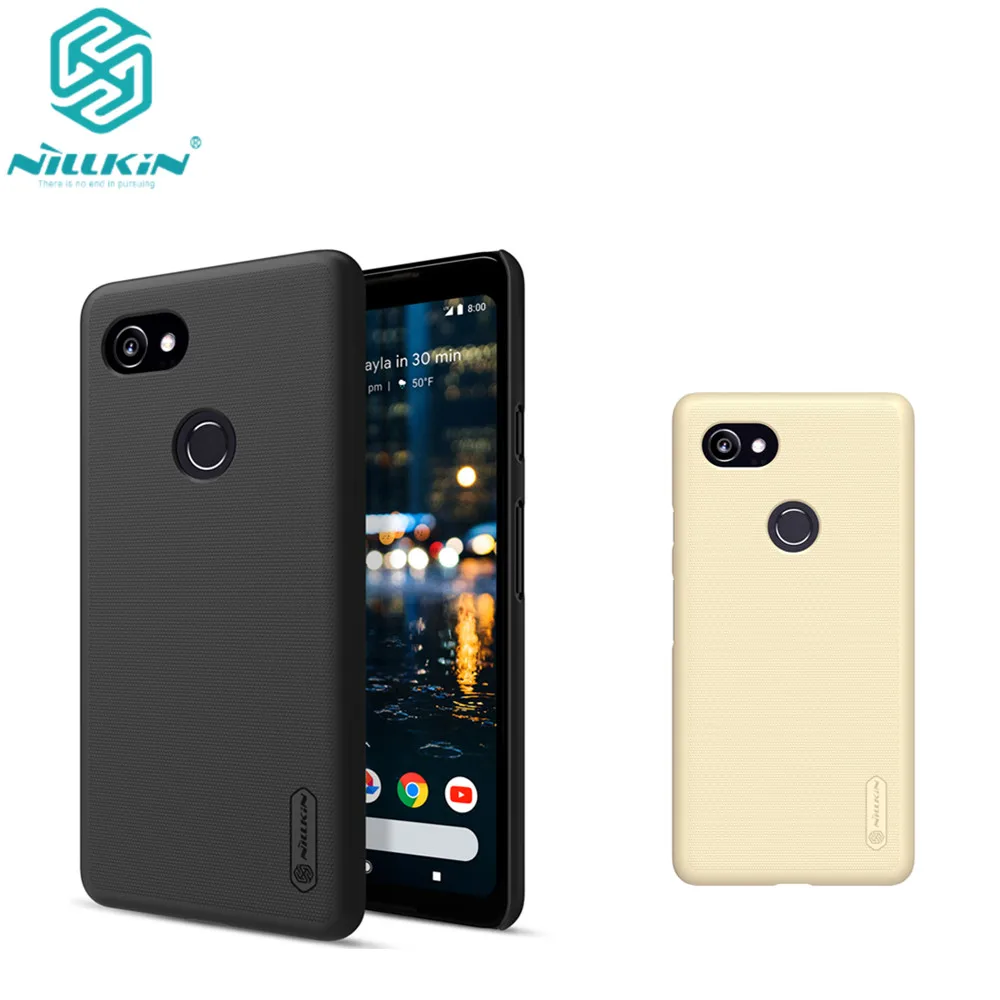 10 шт./лот оптовая продажа суперматовый чехол Nillkin для Google Pixel 2 XL жесткий накладка
