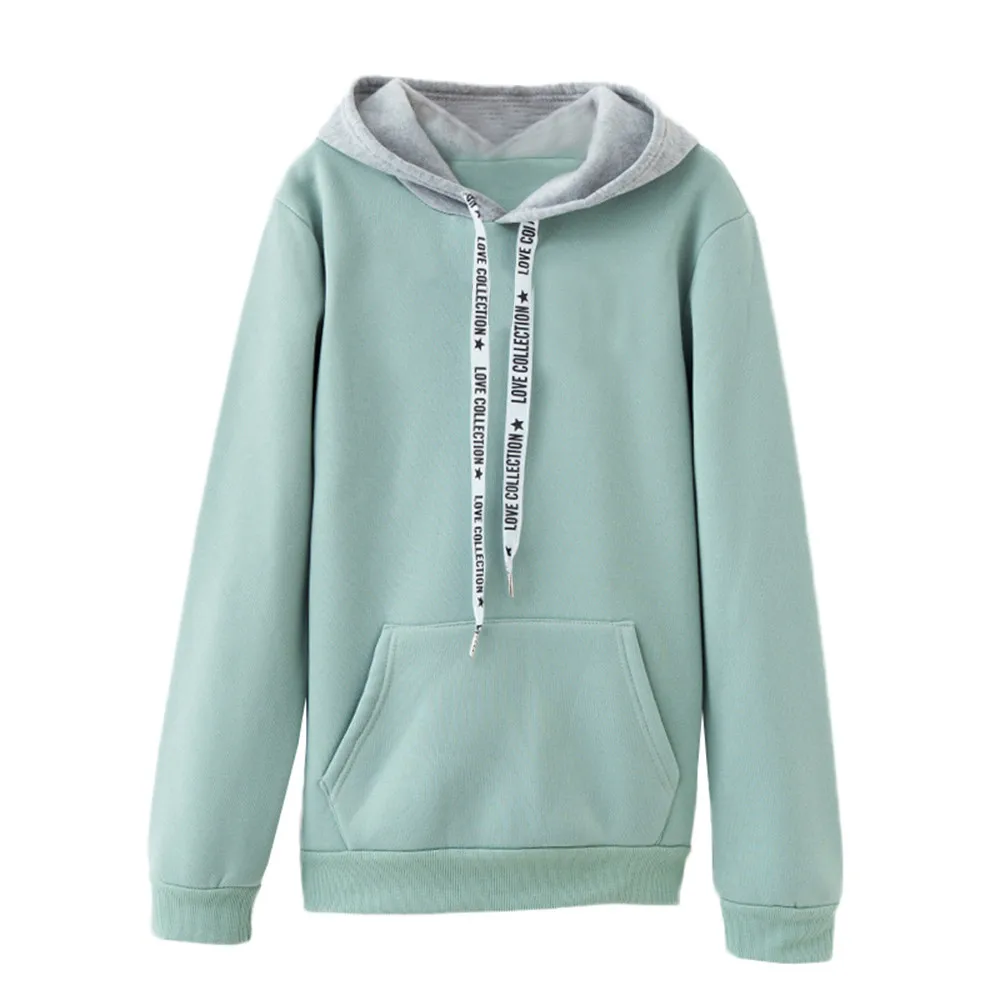 2018 осенние толстовки пальто женские зимние с длинным рукавом повседневные