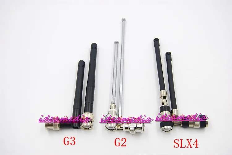 10 шт. BNC UHF микрофонная антенна для Shure PGX24 SLX24 PG58 SM58 BETA58 серии беспроводной микрофон частота 400-900 МГц
