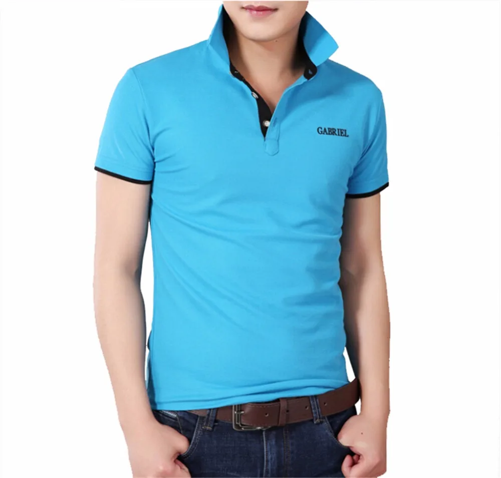 Men Polo shirt Classic short sleeve breathable | Мужская одежда