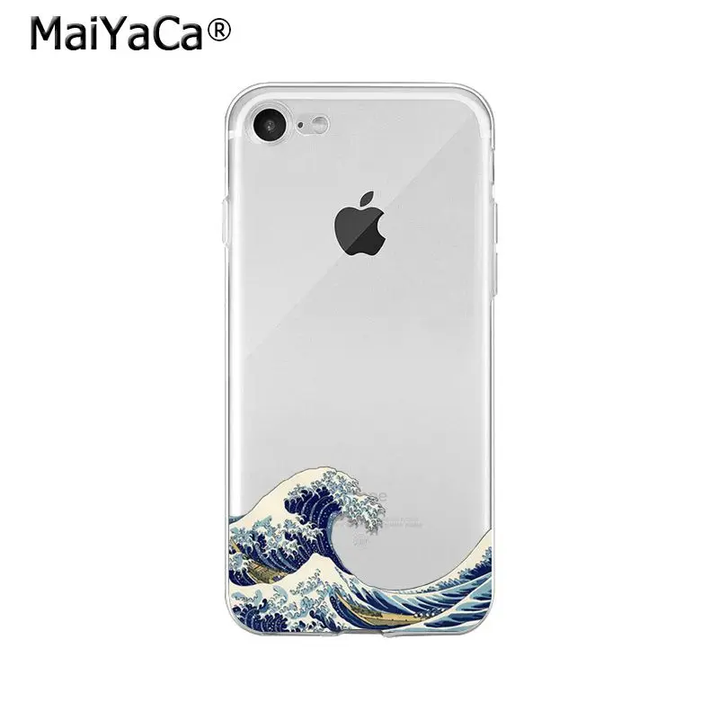 MaiYaCa морской волны клиент высокое качество чехол для телефона iPhone X XS MAX 6 6S 7 7plus 8