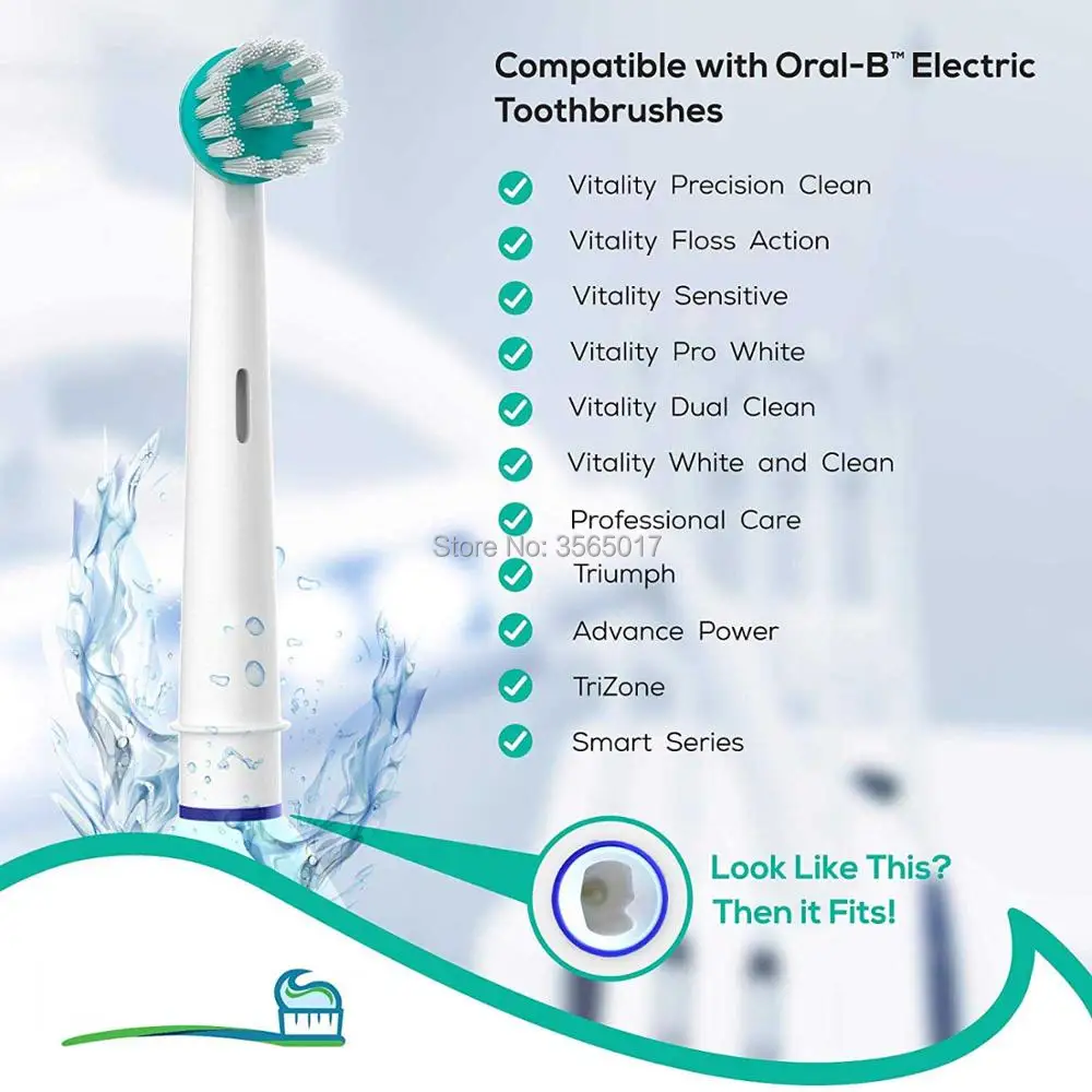 Набор сменных насадок для электрической зубной щетки Oral B Professional Ortho 16