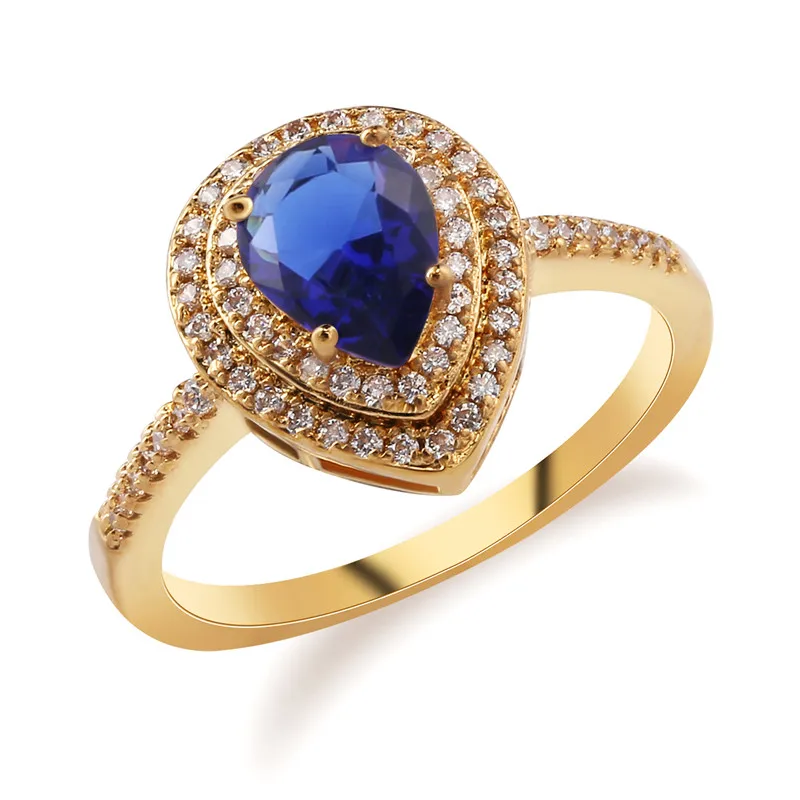 XIAGAO 2017 новая мода двойное кольцо золотого цвета символ любви в форме сердца с