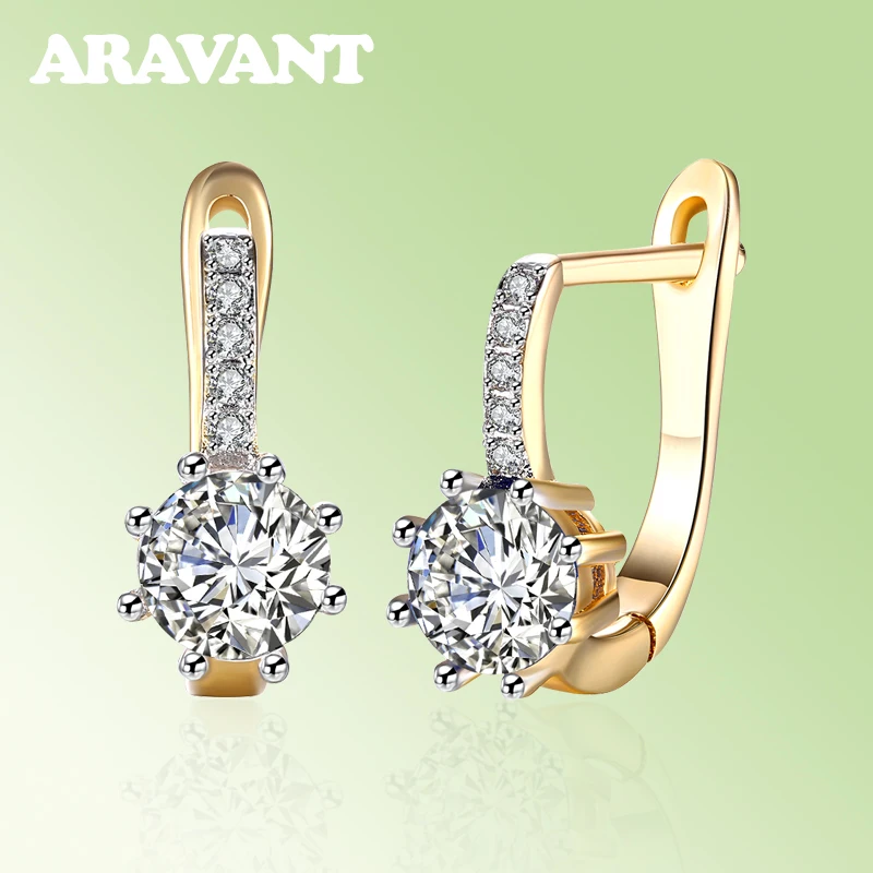 Женские серьги из серебра 925 пробы с фианитом