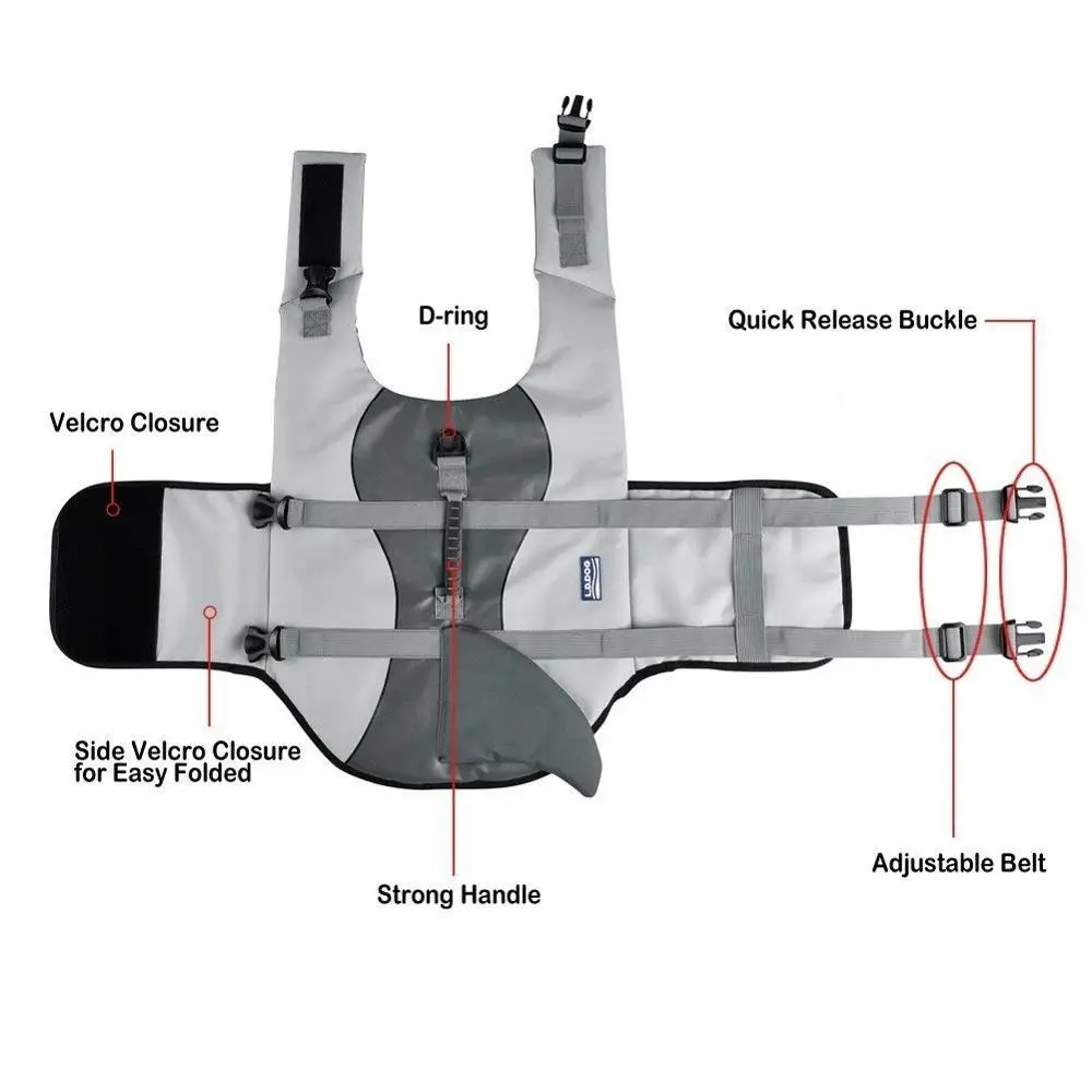 Спасательный жилет для собак с рисунками костей домашних животных одежда