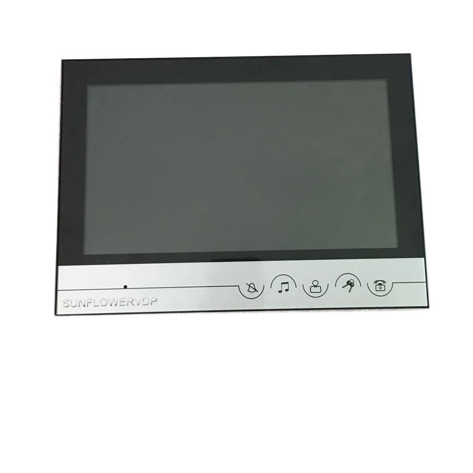 9 Inches Color Video Door Phone Doorbell For 3 Apartments Video Doorphones With Rfid Card Electronic Door Lock Video Call Units