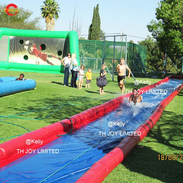 Бесплатная доставка надувной слайдер для водных лыж Детская уличная надувная