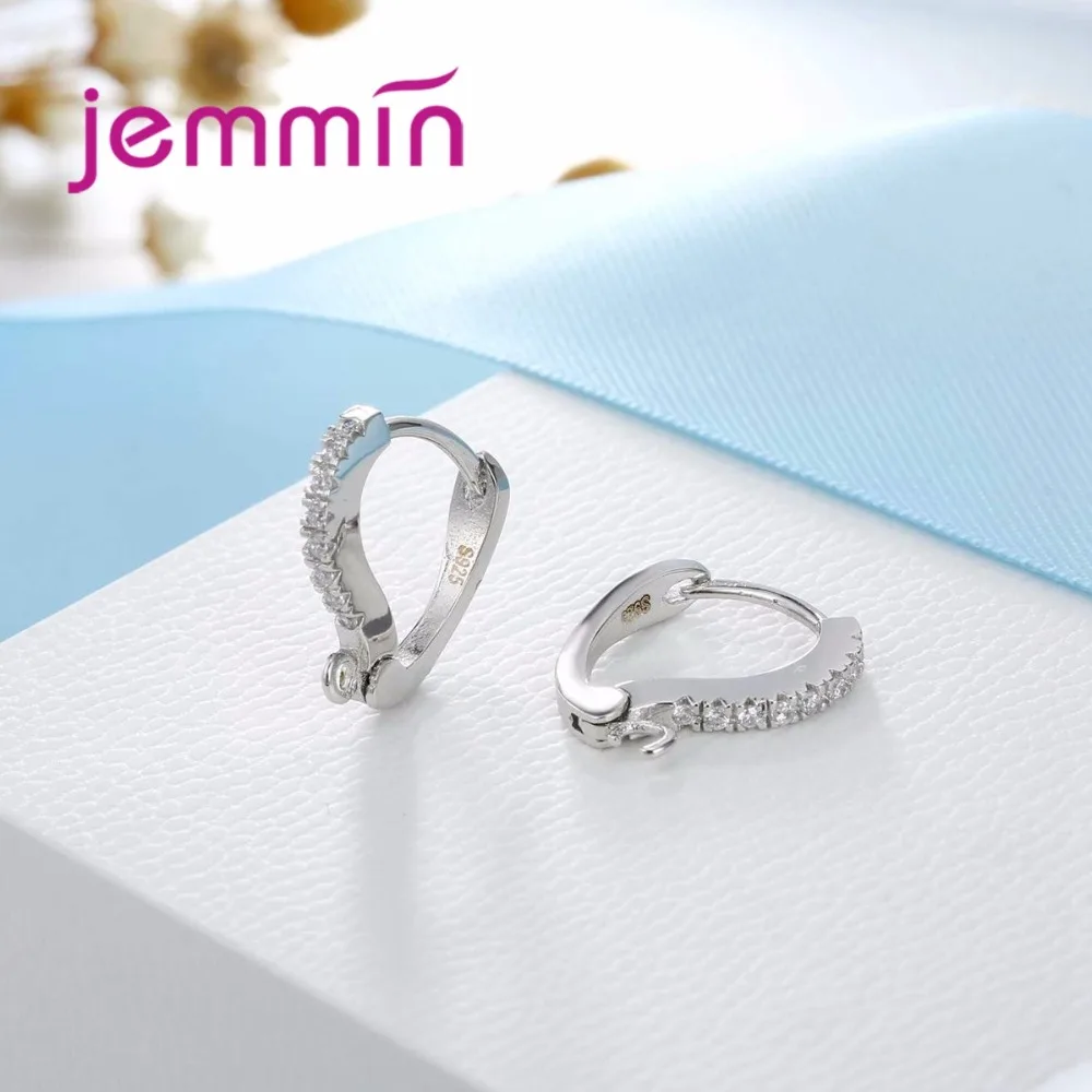 Уникальная фурнитура для сережек из серебра 925 пробы ювелирных изделий своими