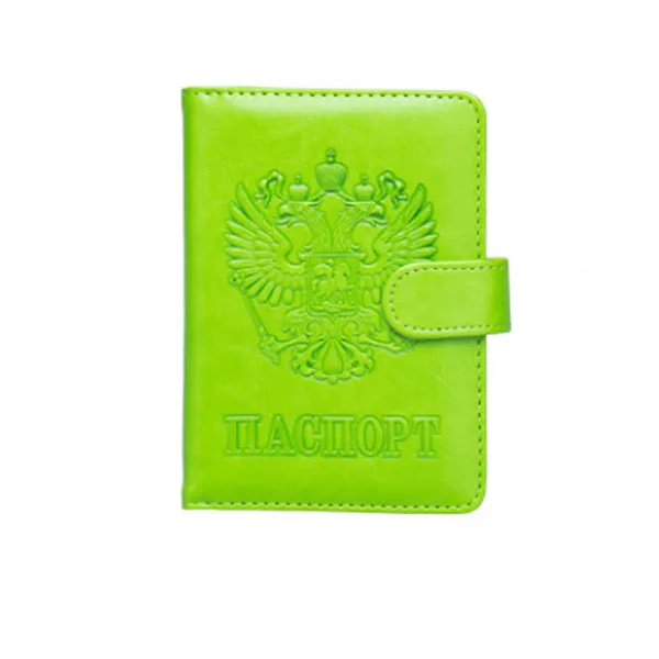 ZOVYYOL Passport Cover Travel Passport Wallet Multi-function Bag the Passport Holder Protector Wallet Card Holder Purse - Цвет: Green 258