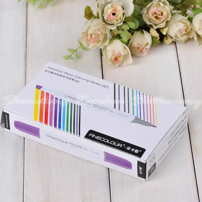 24 P Цвета самостоятельного выбора комплект finecolour201 маркером жидкость-lnk воды