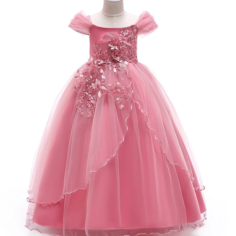 2018 summer Girl Party Dress Children Girls Princess Sleeveless Tutu Kids Baby Flower Top Quality vestidos 3-15 | Детская одежда и