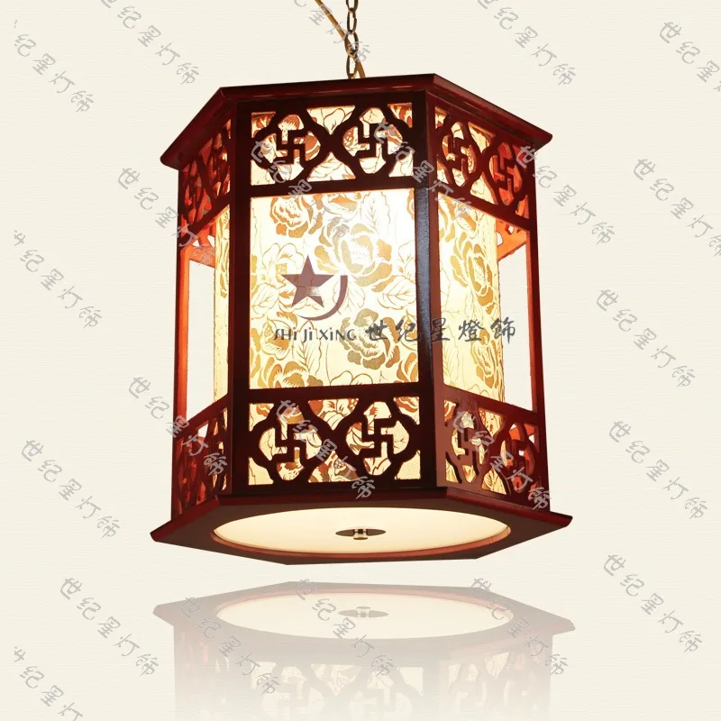 Chinese style restaurant lamp pendant lighting aisle lights 51119 | Лампы и освещение