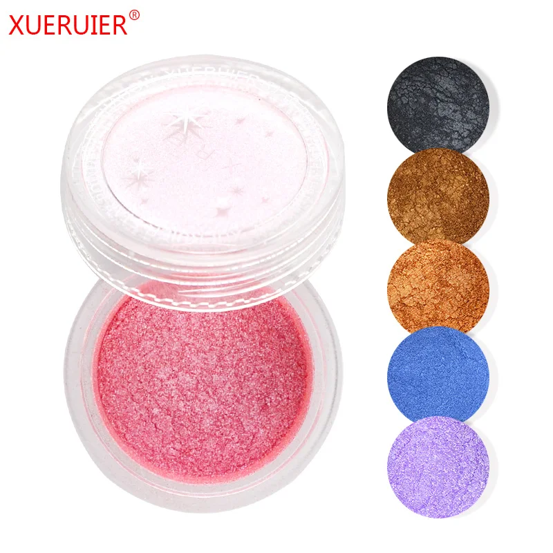 Натуральные матовые блестящие тени для век палитра макияж 20 цветов телесные XUERUIER