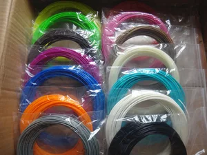 Нить ABSPLA 1,75 мм для 3D-принтера, 22 цвета, 20 или 10 цветовнабор