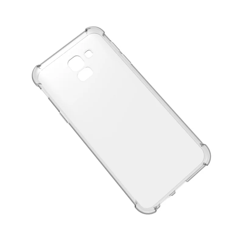 100 шт./лот Alpha текстура мягкая ТПУ силиконовый чехол для Samsung J6 2018 ЕС Версия