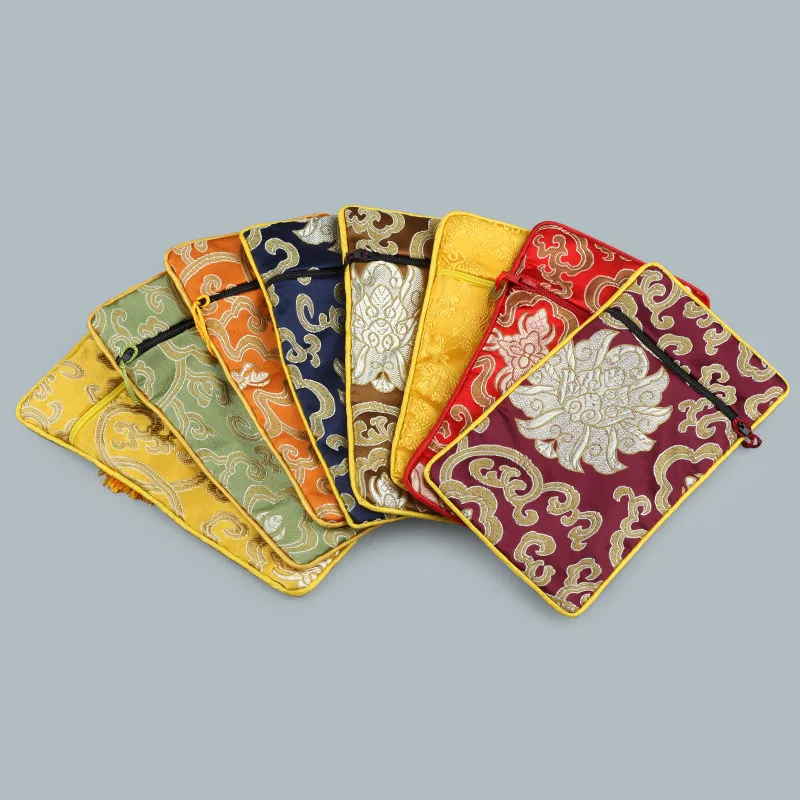 Прямоугольная Подарочная сумка на молнии с кисточками кошелек для монет в