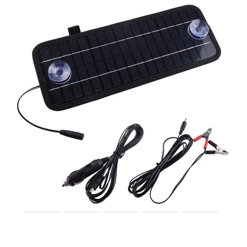 

BUHESHUI 18V 5.5W Portable Solar Panel For 12V Battery Charger Boat Motor Car Charger High Quality Free Shipping