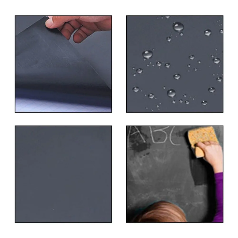 ACEHE Blackboard плакат 45*100 см ПВХ обои постер мягкие настенные наклейки съемные