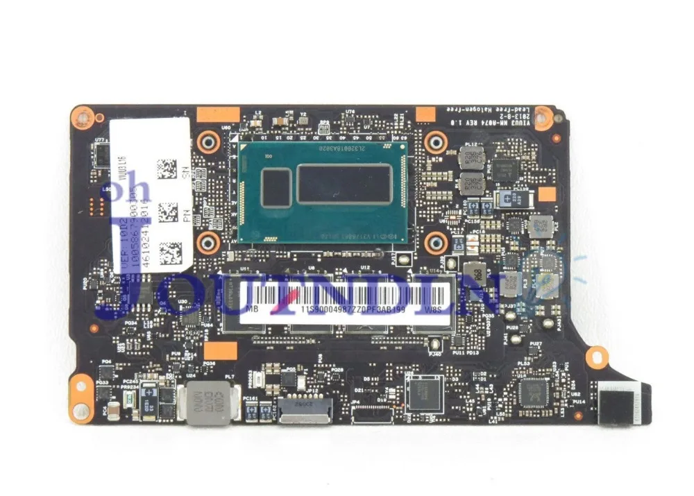 Материнская плата JOUTNDLN для ноутбука LENOVO YOGA 2 PRO 90004987 viu3 W/ i5 4200U CPU и 8G RAM|Материнские