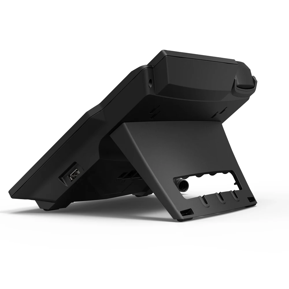 Высококлассный стационарный телефон корпоративный IP с 2 интеллектуальными DSS