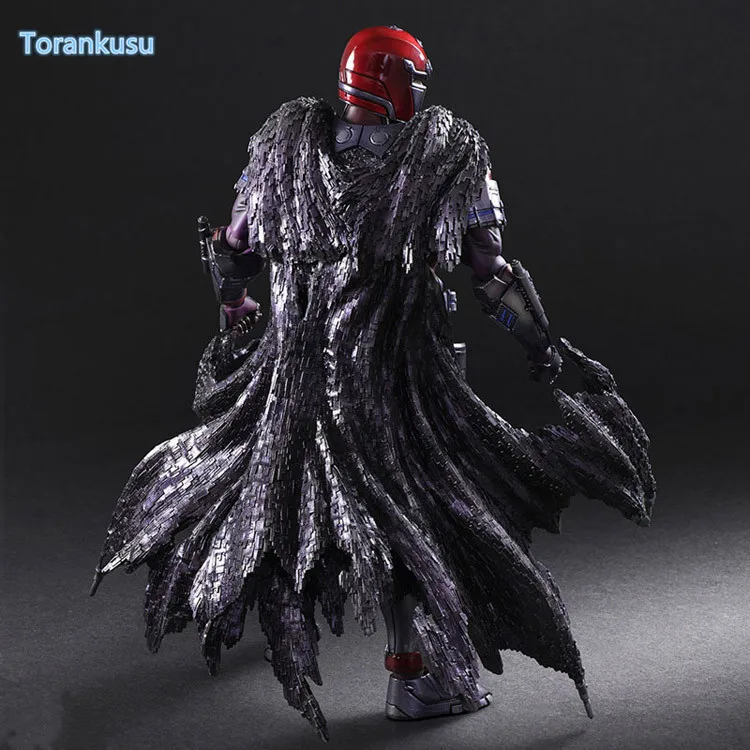 Magneto Play Arts Kai фигурка Erik Lehnsher Max Eisenhardt ПВХ модель игрушки 260 мм Magnus Playarts PA33|playarts kai|play