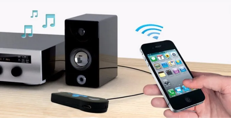 Sound Blutooth Som Bleutooth мини беспроводной портативный приемник Bluetooth аудио Музыка Aux 3,5 мм Динамик адаптер плеер с микрофоном Portatil