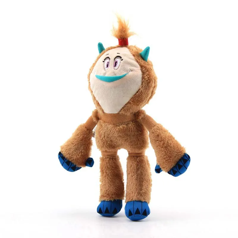 Коричневый Плюшевые игрушки Миго Колка из мультфильма Smallfoot, мягкие животные, кукла для детей, рождественский подарок - Цвет: Коричневый