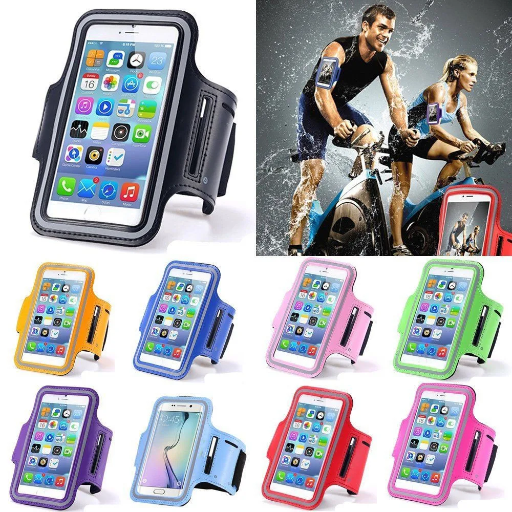 

Waterproof Sports Running Armband ARM band Tiske Phone Case for Samsung Galaxy S9 S8 S7 S6 plus Edge S5 S4 S3 A3 A5 A7 J3 J5 J7