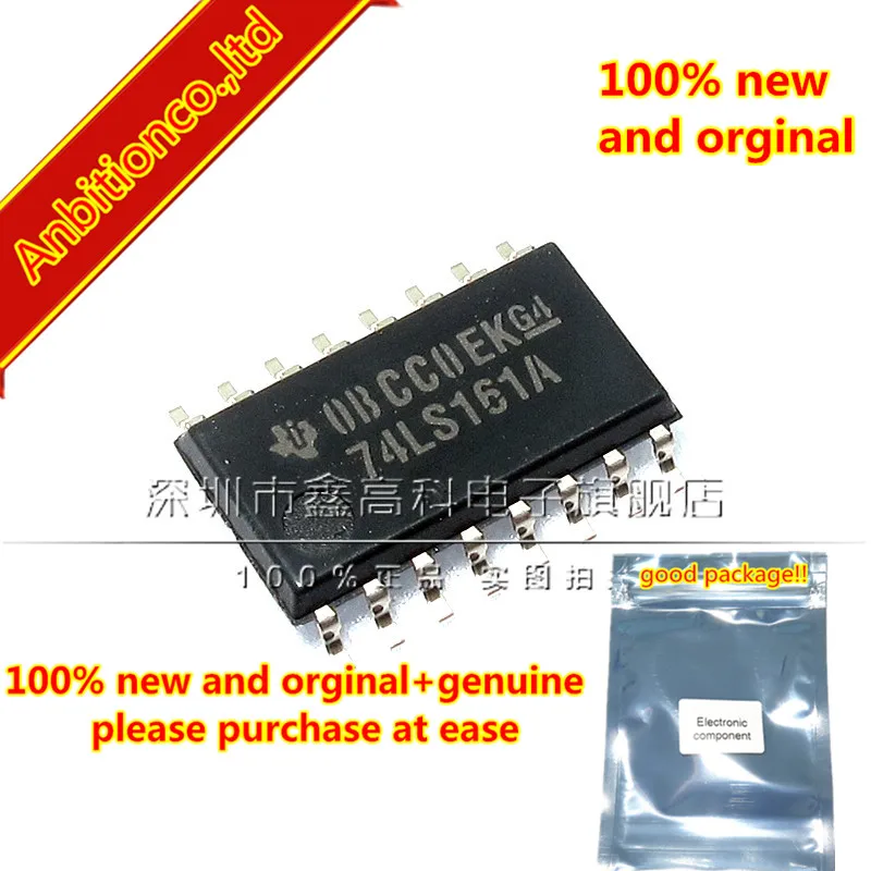 

10pcs 100% new and orginal SN74LS161ANSR 74LS161A SOP16 SYNCHRONOUS 4-BIT COUNTERS in stock