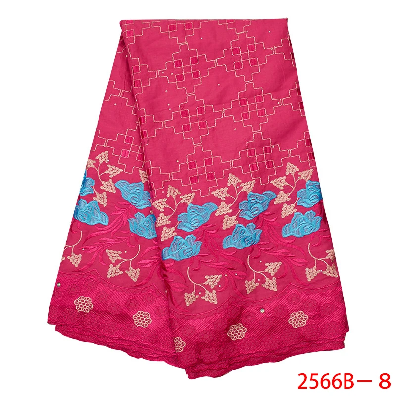 Green/Pink Lace Fabrics 2019 African Swiss Voile Fabric High Quality French in Switzerland For Wedding GD2566B-1 |