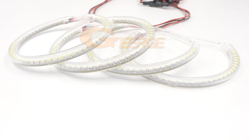 Для MAZDA SPEED 3 2007 2008 2009 отличные светодиодные ангельские глазки Ультра яркое освещение smd led Ангельские Глазки Halo комплект колец
