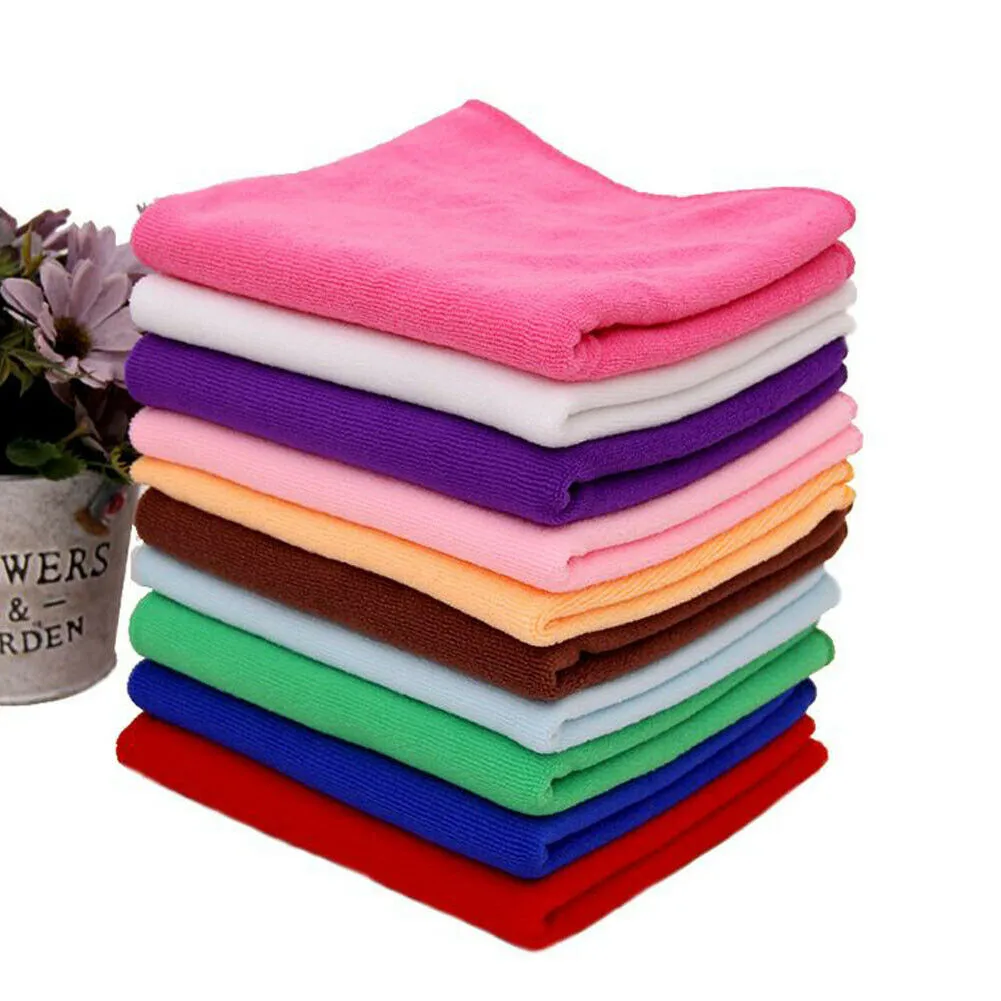 Сплошной мыть очистки одежда из микрофибры 2019 Новый Полотенца автомобиля