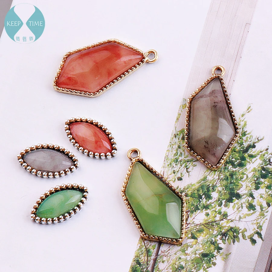 Diy корейские ювелирные изделия браслет ожерелье части сплав аксессуары