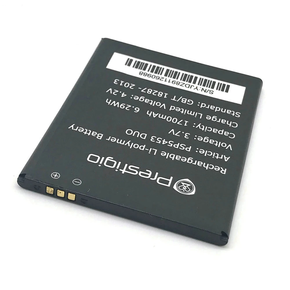 1700mAh Replacement Battery For Prestigio MultiPhone PSP5453 DUO PSP5453DUO PSP 5453 Bateria Batterie Cell Phone Batteries|cell phone battery|battery