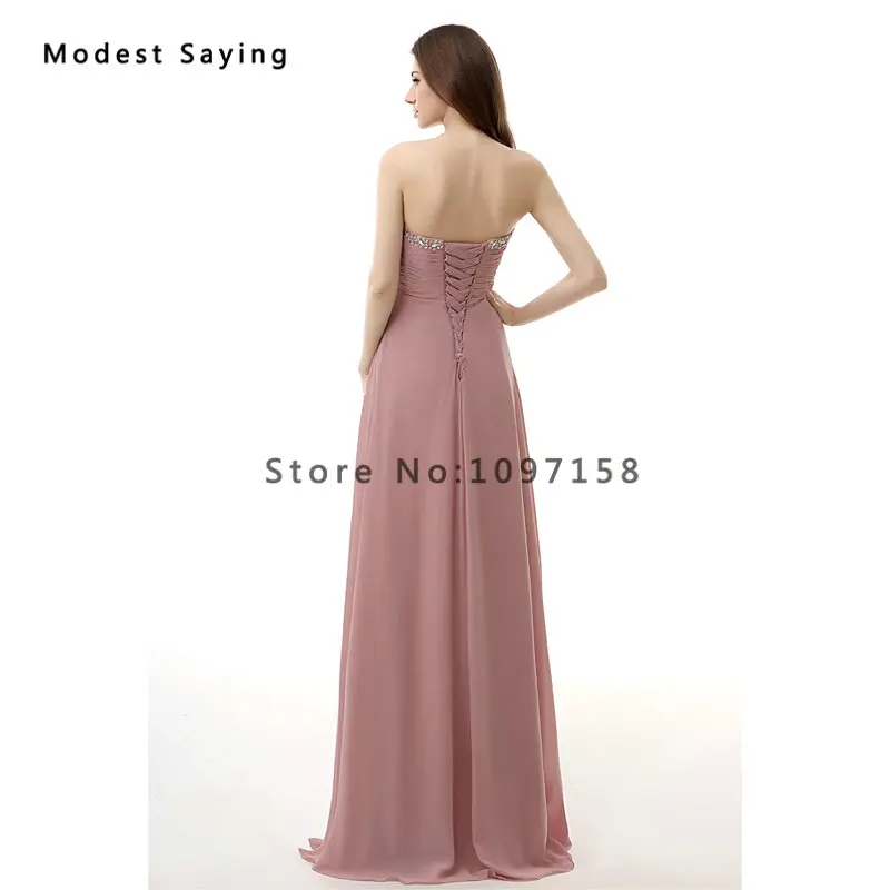 Женское Плиссированное вечернее платье элегантное пыльное розовое