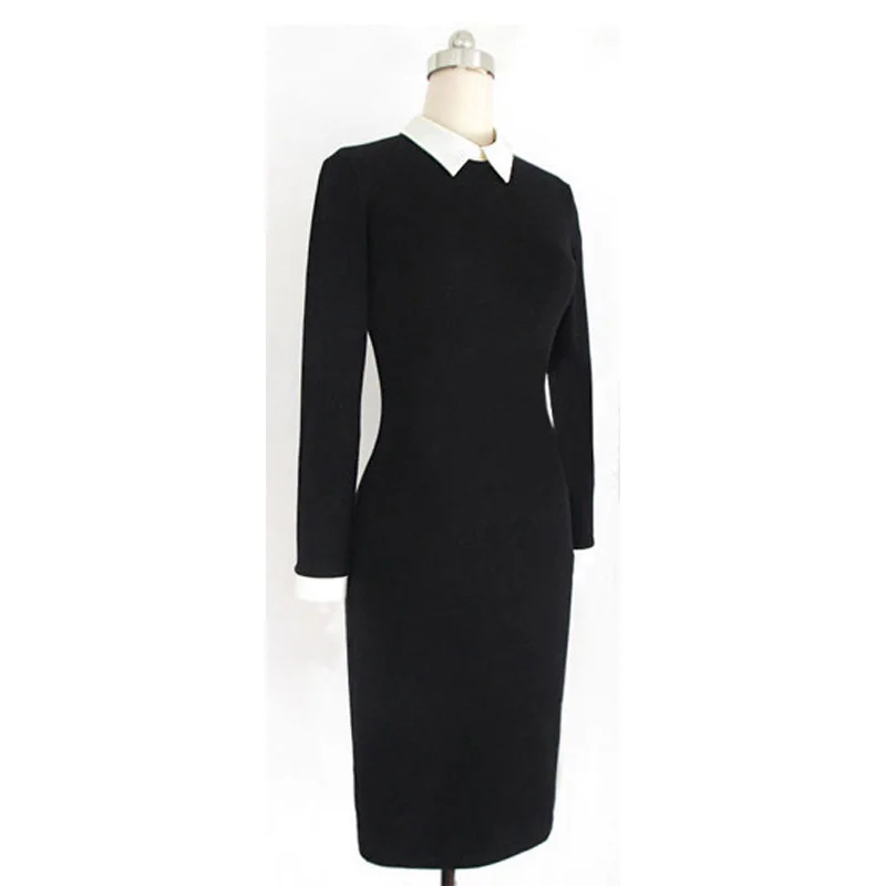 Женское платье с длинным рукавом DL1160 облегающее рукавом|autumn style|spring and autumnwomen dress |